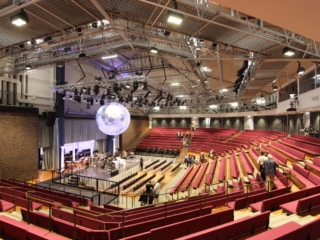 Empty Central Hall after London Film Music Orchestra