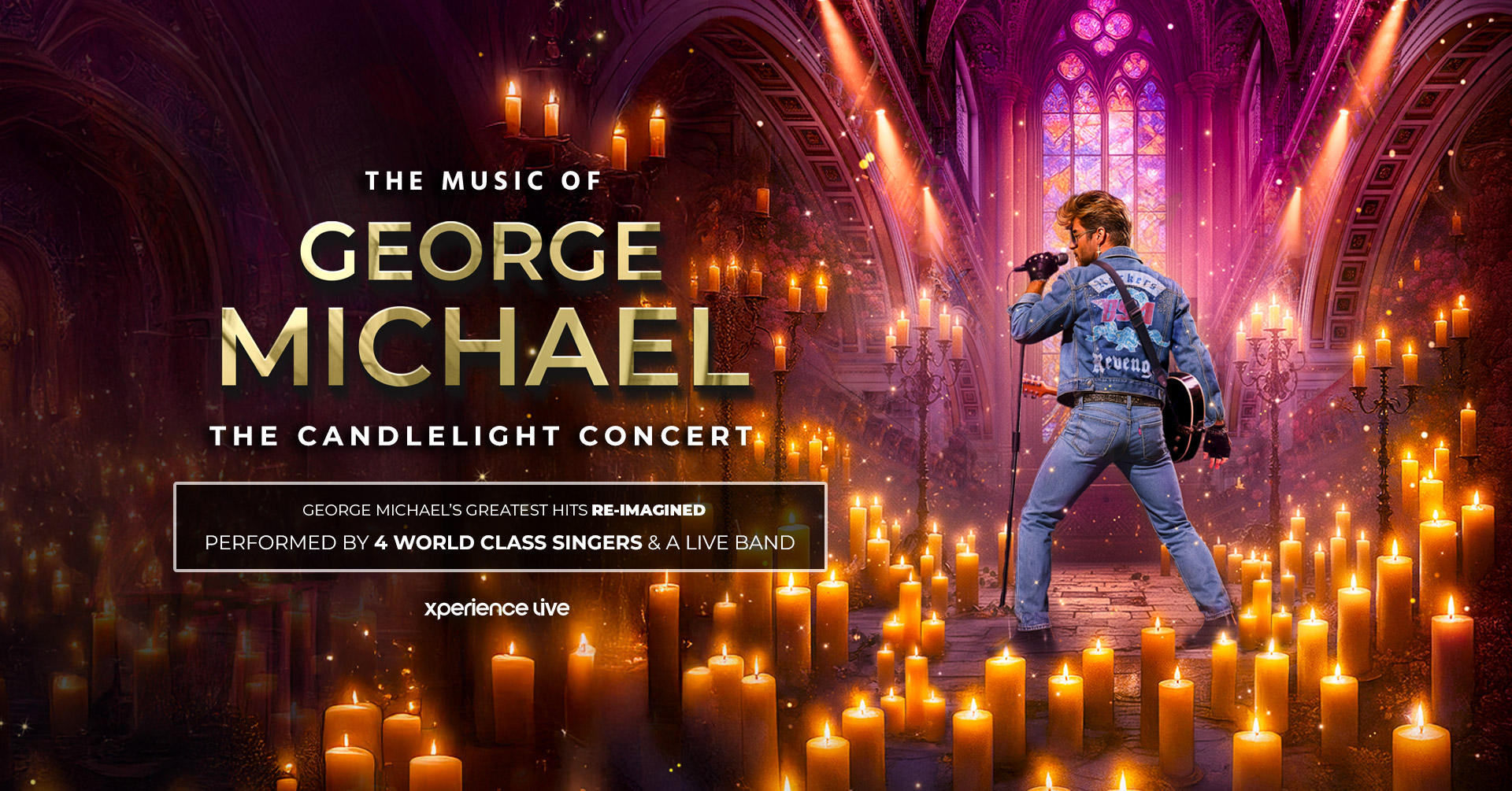 Featured image for “The Music of George Michael – The Candlelight Concert”